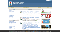 Desktop Screenshot of comune.castro.le.it